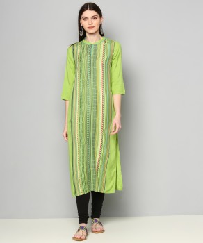 Rangmanch by Pantaloons Women Printed Straight Kurta - Buy Rangmanch by  Pantaloons Women Printed Straight Kurta Online at Best Prices in India