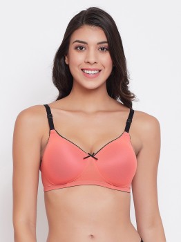 Clovia Cotton Rich Lightly Padded Multiway T-shirt Bra