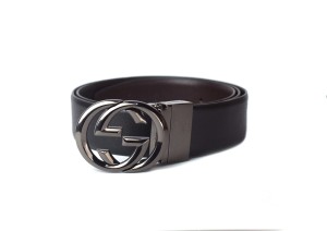 Leather belt Louis Vuitton Black size 80 cm in Leather - 30287760