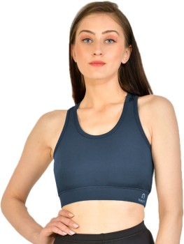 BLN SB06 ( PACK OF 2 ) Low Impact Bra - Non-Padded, Wirefree & High  Coverage Sports Bra