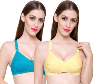 ZIVOK Women Full Coverage Non Padded Bra - Buy ZIVOK Women Full Coverage  Non Padded Bra Online at Best Prices in India