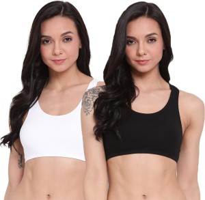 Enamor High Coverage, Wirefree SB06 Low-Impact Cotton Lounge Women Sports  Non Padded Bra - Buy Enamor High Coverage, Wirefree SB06 Low-Impact Cotton  Lounge Women Sports Non Padded Bra Online at Best Prices in India