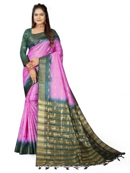 Buy ZALDIAIMPEX Woven Bollywood Art Silk, Jacquard Red Sarees Online @ Best  Price In India | Flipkart.com