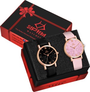 Septem Analog Watch For Couple