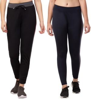 BLUECON Track Pants for Women Pack of 2 Girls for Sports Gym