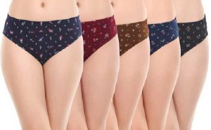Women Panty Girls Innerwear Panties Combo of 5 (Underwear)