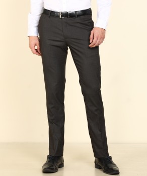 Arrow Formal Trousers  Buy Arrow Men Navy Blue Mid Rise Solid Formal  Trousers Online  Nykaa Fashion
