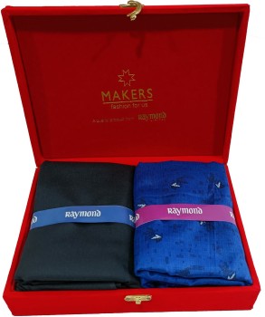 Raymond Men Unstitched 12 m Trouser Fabric Multicolour Free Size Pack of 4