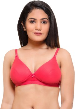 Bailey Women's Cotton Rich Padded Tshirt Bra, Detachable