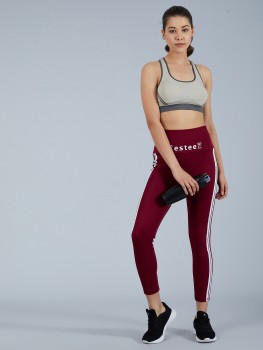 BlissClub Solid Women Maroon Tights - Buy BlissClub Solid Women Maroon  Tights Online at Best Prices in India