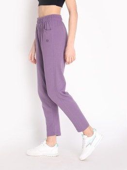 Buy Adidas Originals Purple Cotton Track Pants for Women Online