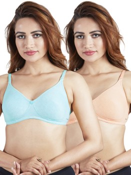 Buy Sonari Kesar Women's Regular Bra - White (44B) Online