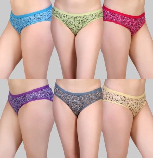 FRUIT OF THE LOOM Women Boy Short Multicolor Panty - Buy FRUIT OF THE LOOM  Women Boy Short Multicolor Panty Online at Best Prices in India