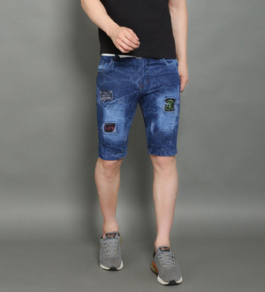 Solidplay Cotton Men's Cotton Knee Length Shorts Shree Yamuna