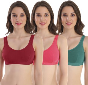 pooja ragenee Women Sports Non Padded Bra - Buy pooja ragenee Women Sports  Non Padded Bra Online at Best Prices in India