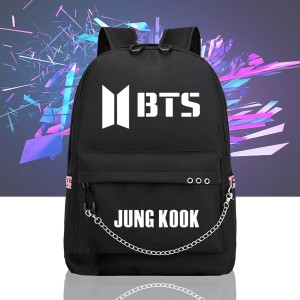 Jung kook is mine printed bts bag, baby school bag, college bags