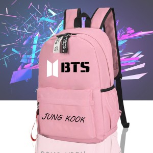  Bts Bts Bag I Love Bts Printed Bag School Bag Backpack Pittu Bag