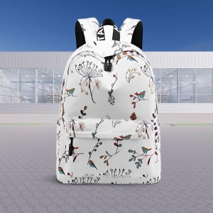 Aubry Cream Vertical Zip Checkered Backpack Set – Chix Gear