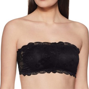 TEUSEY Women's lace Tube Bandeau Bra Lightly Padded with Removable Pads  Women Bandeau/Tube Lightly Padded Bra - Buy TEUSEY Women's lace Tube Bandeau  Bra Lightly Padded with Removable Pads Women Bandeau/Tube Lightly