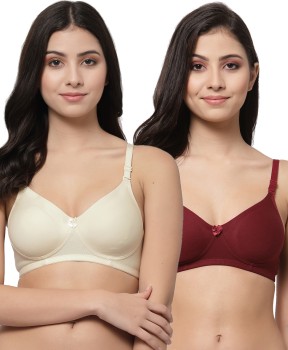 Buy Envie Women's Encircled Cotton Bra/Non-Padded, Non-Wired, Side