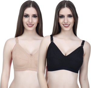 Buy online Pink Hosiery Minimizer Bra from lingerie for Women by Elina for  ₹449 at 55% off