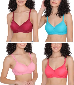 Buy Inkurv Women's Full Coverage Bras All-Day Cotton Bra, 58% OFF