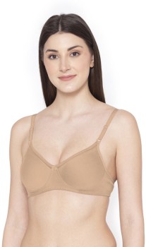 Buy Groversons Paris Beauty Women's Seamless Non-Padded, Non-Wired Bra  (BR014-MAROON-30B) at
