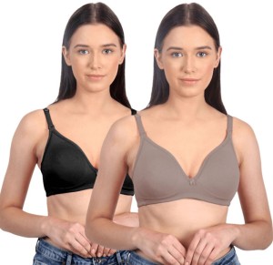 Vanila B Cup Size Seamless Lingerie Cotton Front Open Plunge(Size 34, Pack  of 2) Women Everyday Non Padded Bra - Buy Vanila B Cup Size Seamless  Lingerie Cotton Front Open Plunge(Size 34