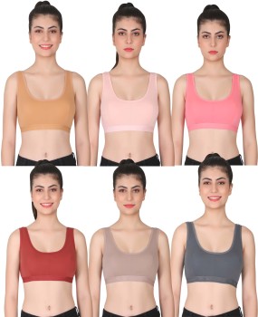 Eve's Beauty Non Padded Seamless Sports Bra Women Sports Non Padded Bra -  Buy Eve's Beauty Non Padded Seamless Sports Bra Women Sports Non Padded Bra  Online at Best Prices in India