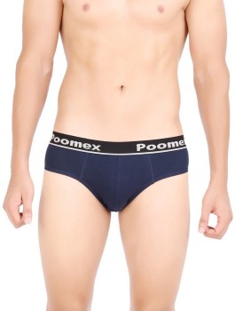 Nylon Plain Poomex Men Underwear, Type: Briefs at Rs 90/piece in
