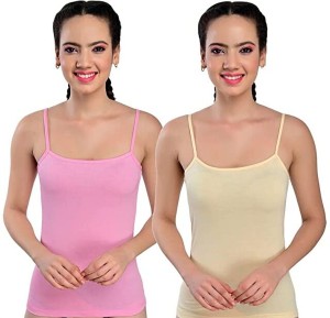 Buy Pink Camisoles & Slips for Women by EVESTACY Online