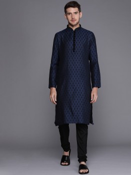 Manyavar men's kurta and clearance churidar set