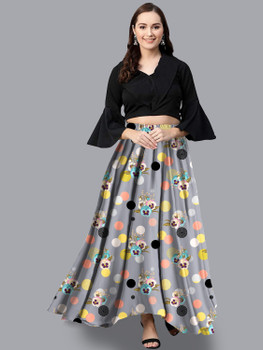 long skirt top on flipkart