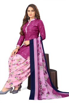 Divastri Crepe Printed Salwar Suit Material Price in India - Buy Divastri  Crepe Printed Salwar Suit Material online at