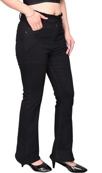 Campus Concept 2  99726 Black 70s Bell Bottom 100 Polyester Pants