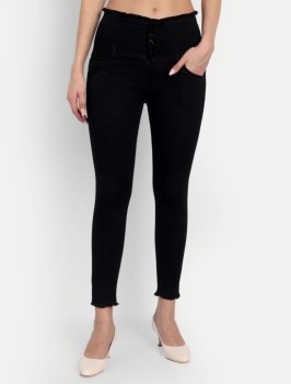 Buy online Women's Plain Slim Fit Jeans from Jeans & jeggings for Women by  Fck-3 for ₹1899 at 37% off