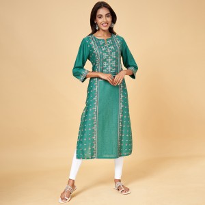 Rangmanch by Pantaloons Women Printed Flared Kurta - Buy Rangmanch by  Pantaloons Women Printed Flared Kurta Online at Best Prices in India