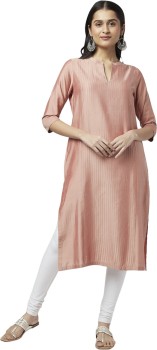 Rangmanch by Pantaloons Women Embroidered A-line Kurta - Buy