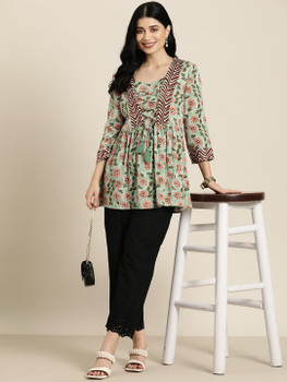Https flipkart stylum wedding on sale block print women kurti