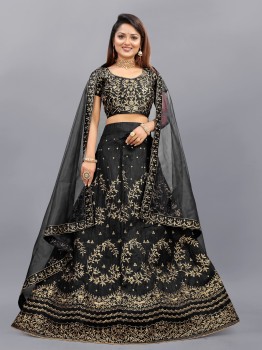 KOINA FASHION Digital Print Semi Stitched Lehenga Choli - Buy