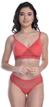 Achiever Latest Women's Cotton Bra and Panty Set Combo3 | Beautiful Combo3  Multicolor Lingerie Set