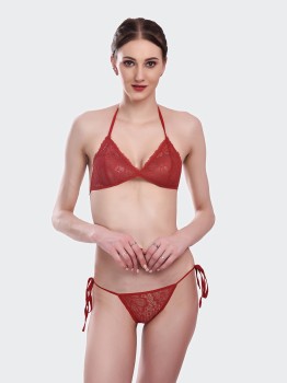 Buy online Pink Cotton Bras And Panty Set from lingerie for Women by B&b  Comfort for ₹279 at 44% off