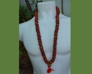 Tulsi Japa Mala 108 Prayer Beads Hindu Yoga Meditation Hare Krishna  Necklace Rosary Rudraksha Guru Bead 