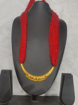 Ridhi Sidhi NEPALI TRADITIONAL MANGALSUTRA .GURANTEED GOLD PLATED