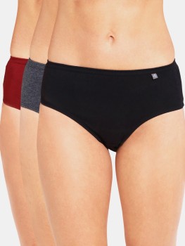 Buy Jockey SW05 Women's Super Combed Cotton Elastane Stretch Period Panty  with Stay Fresh Treatment & Leak Proof Inner Absorbent Layer_Black_S at