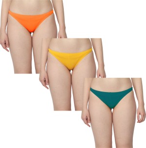 Buy online Peach Net Bikini Panty from lingerie for Women by Madam for ₹289  at 71% off