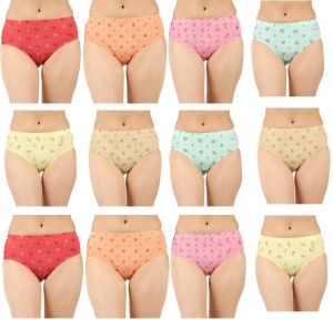 Buy Lexigo Super Soft Cotton Bikini Panty for Women Underwear Seamless  Panties Innerwear for Girls (Color Pink Beige Blue, Size XL, Pack of 6 ) at