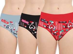 Piftif Stylish and cute cartoon underwear women's panties, let you