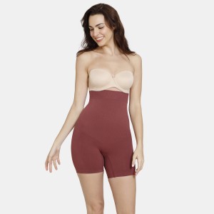 Buy Zivame Smoothening Control Knee Length Bodysuit - Skin Online