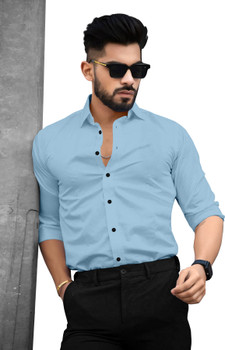 Grey formal pant and black shirt clearance